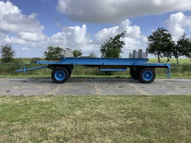 Platte wagen 990x240x130cm - afbeelding 2 van  8