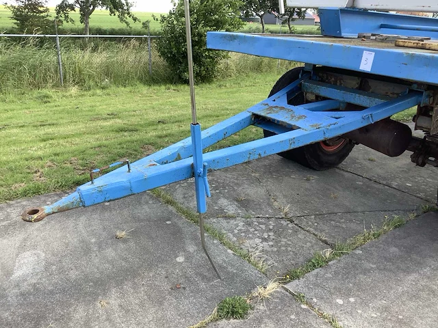Platte wagen 990x240x130cm - afbeelding 3 van  8
