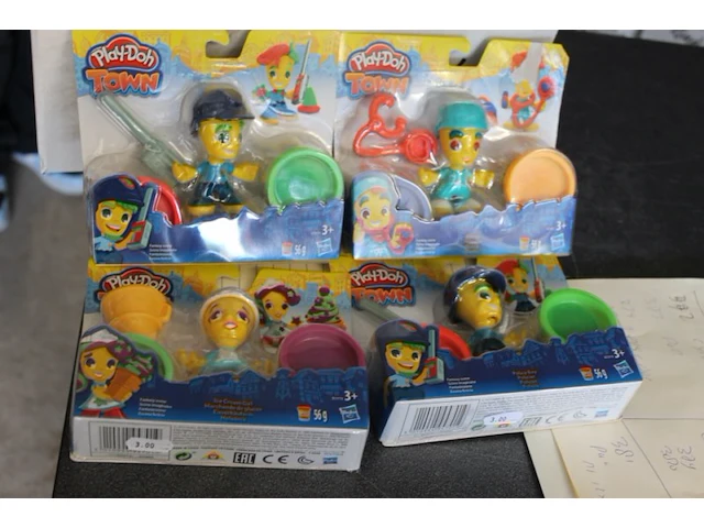 Play doh speelsetje 10 stuks - afbeelding 1 van  5
