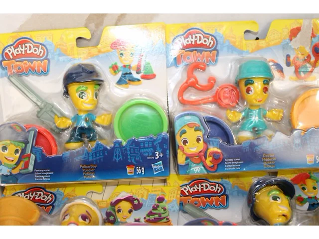 Play doh speelsetje 10 stuks - afbeelding 3 van  5