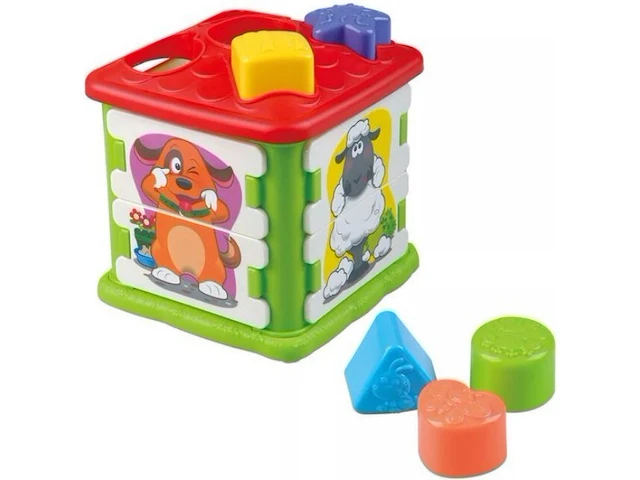 Playgo - infant & peuters - vorm- en bouwschuur 1x loc d036 - afbeelding 3 van  7