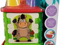 Playgo - infant & peuters - vorm- en bouwschuur 1x loc d036 - afbeelding 4 van  7