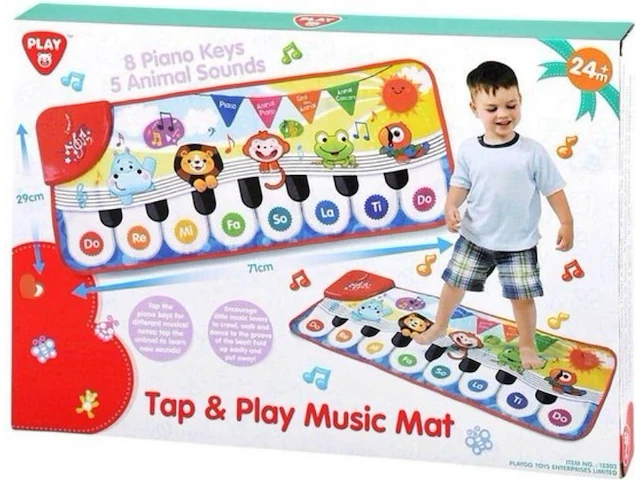 Playgo - tik en speel muziek afspeelmat 1x c023 - afbeelding 2 van  3