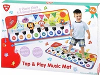 Playgo - tik en speel muziek afspeelmat 1x c023 - afbeelding 1 van  3