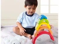 Playgo regenboogwolk om te stapelen met licht 1x c022 - afbeelding 2 van  5