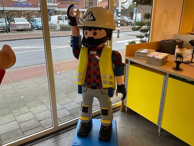 Playmobil - verrijdbare reclame pop - afbeelding 1 van  3