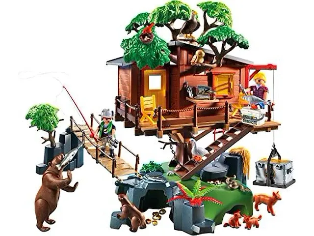 Playmobil 5557 wild life boomhut - afbeelding 2 van  2