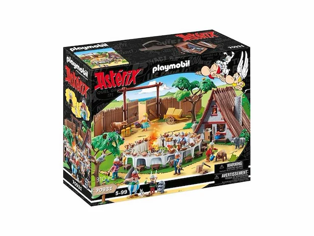 Playmobil asterix: het grote dorpsfeest - 70931 - afbeelding 1 van  2