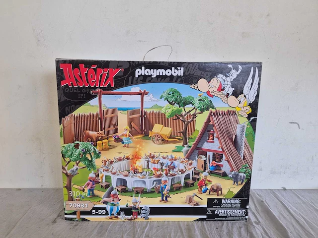 Playmobil asterix: het grote dorpsfeest - 70931 - afbeelding 2 van  2