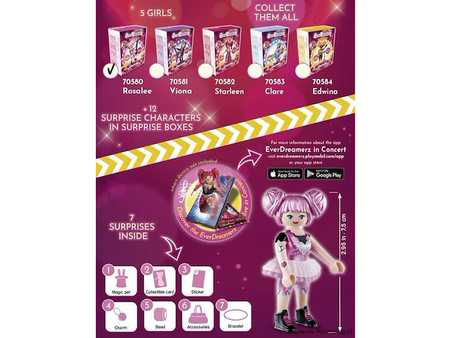 Playmobil everdreamerz music rosalee - afbeelding 2 van  3