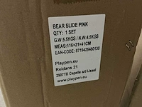 Playpen beer glijbaan pink - afbeelding 10 van  10