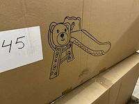 Playpen beer glijbaan turqoise - afbeelding 6 van  8