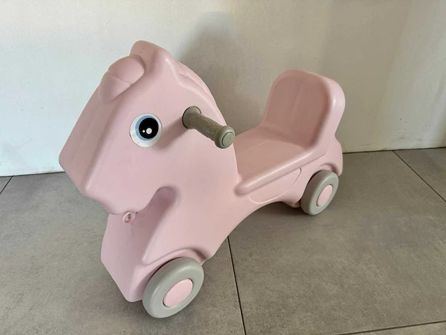 Playpen rocking horse hobbelpaard pink - afbeelding 4 van  7