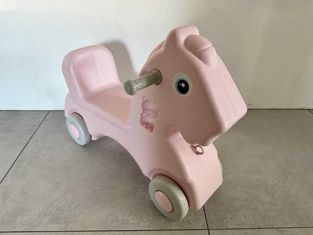 Playpen rocking horse hobbelpaard pink - afbeelding 1 van  7