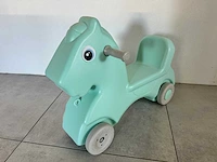 Playpen rocking horse hobbelpaard turqoise (2x) - afbeelding 1 van  7
