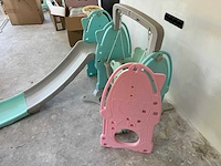 Playpen swing & slide pink (2x) - afbeelding 5 van  9