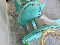 Playpen swing & slide turqoise - afbeelding 5 van  11