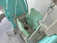 Playpen swing & slide turqoise - afbeelding 8 van  11