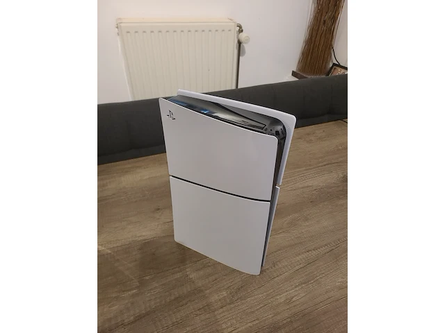 Playstation 5 disc edition console (in nieuwstaat) + gta 5 game + draadloze controller + kabels & handleiding - afbeelding 5 van  12