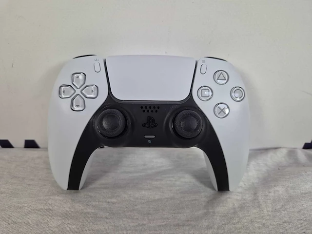 Playstation 5 dualsense wireless controller - white (ps5) - afbeelding 2 van  2