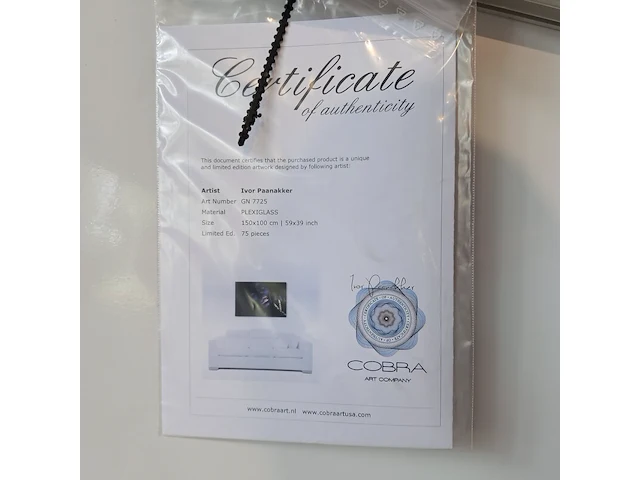 Plexiglas schilderij cobra art, gn7725 - afbeelding 5 van  8