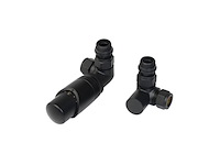 Plieger 120037 design radiator aansluitset universeel dubbel haaks - afbeelding 1 van  3