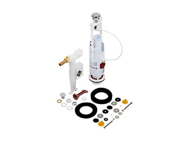 Plieger binnenwerk universeel dualflush binnenwerk voor keramisch reservoir - afbeelding 1 van  2