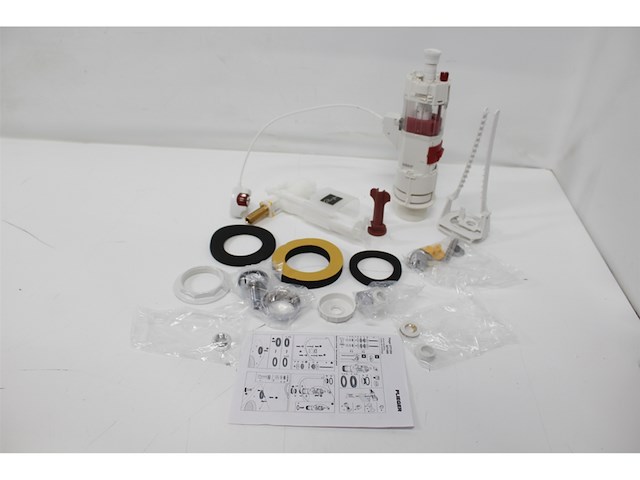 Plieger binnenwerk universeel dualflush binnenwerk voor keramisch reservoir - afbeelding 2 van  2