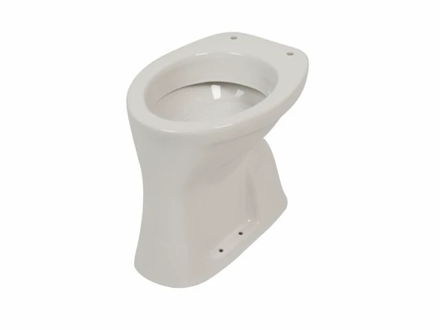 Plieger brussel closetpot vlakspoel ao 35.5x46.5cm wit - afbeelding 1 van  2
