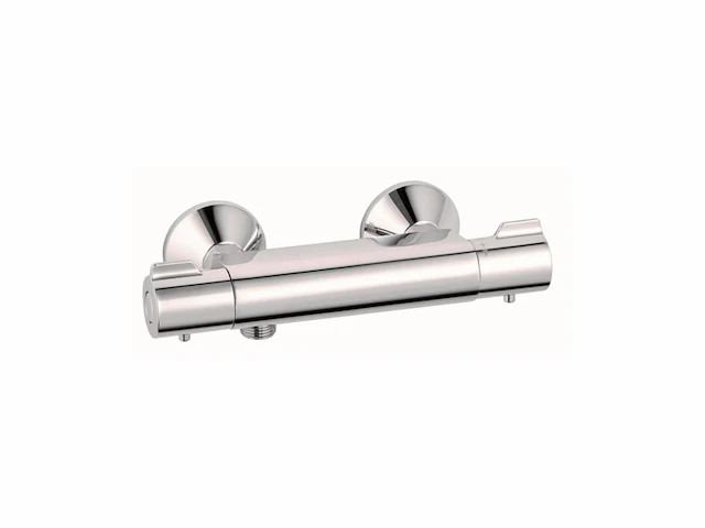 Plieger comfort new douchekraan thermostatisch hartafstand 120mm chroom - afbeelding 1 van  1