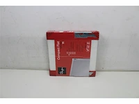 Plieger compact paneelradiator type 11 vlak 40 cm x 40 cm wit - afbeelding 2 van  2