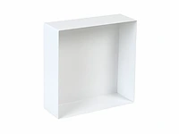 Plieger inbox inbouwnis opbouwnis rvs 30 x 30 x 10 cm wit - afbeelding 1 van  2