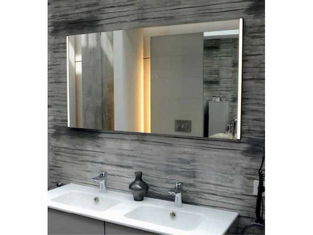 Plieger lina nero spiegel met led verlichting (7x) - afbeelding 1 van  2