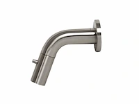 Plieger lupo 2.0 toiletkraan - inbouw fonteinkraan - wandmodel - uitloop 10.5 cm - chroom - afbeelding 1 van  1