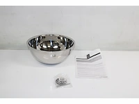 Plieger rimini wastafel spoelbak 335cm rvs gepolijst met plug - afbeelding 2 van  2