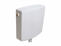 Plieger weser laaghangend reservoir dualflush stortbak wit - afbeelding 1 van  1