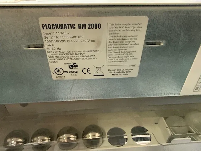 Plockmatic - bm 200 - bookletmachine - afbeelding 3 van  12