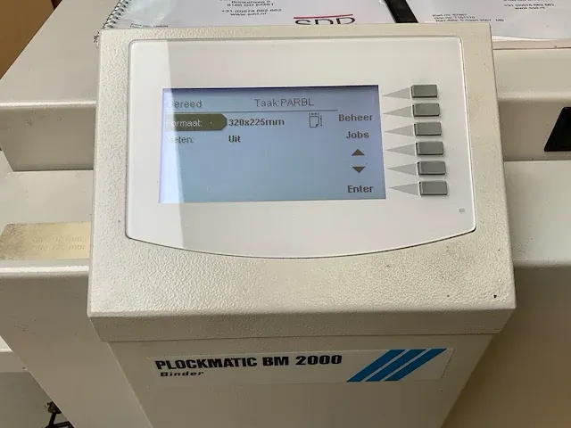 Plockmatic - bm 200 - bookletmachine - afbeelding 7 van  12