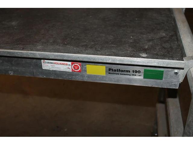 Plooibare kamersteiger petri hps 197 x 73 x 196 cm. - afbeelding 3 van  3