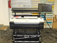 Plotter canon imageprograf. type ipf770. voorzien van colortrack largeformat scanner model m40. met diverse...