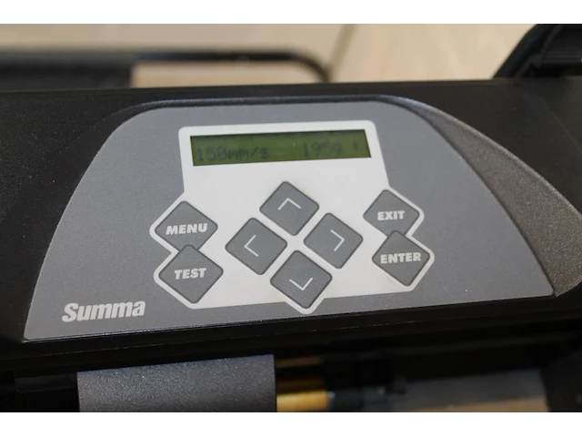 Plotter summa summacut d160 met breedte 200 cm en hoogte 110 cm. - afbeelding 3 van  4