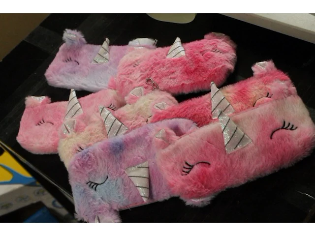 Pluche tasje unicorn 9 stusk ds h03 - afbeelding 1 van  3