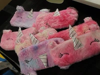 Pluche tasje unicorn 9 stusk ds h03 - afbeelding 1 van  3