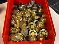 Plug zwart 1.1/2" - partij - afbeelding 1 van  4