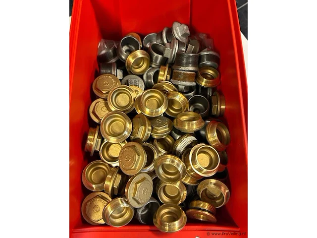 Plug zwart 1.1/2" - partij - afbeelding 2 van  4