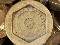 Plug zwart 1.1/2" - partij - afbeelding 3 van  4