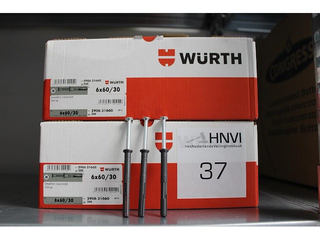 Pluggen in twee dozen 6x60/30. - afbeelding 1 van  1