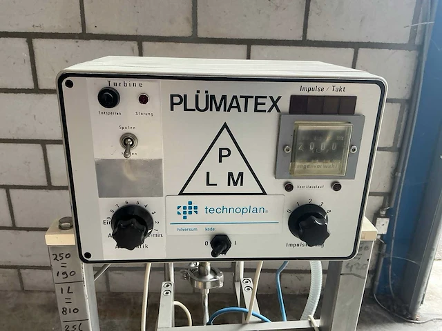 Plümat plümatex t5 vulmachine - afbeelding 4 van  7