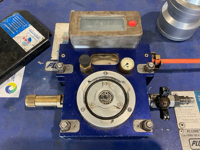 Plumettaz microjet prm-196 glasvezel inblaas machine - afbeelding 2 van  9