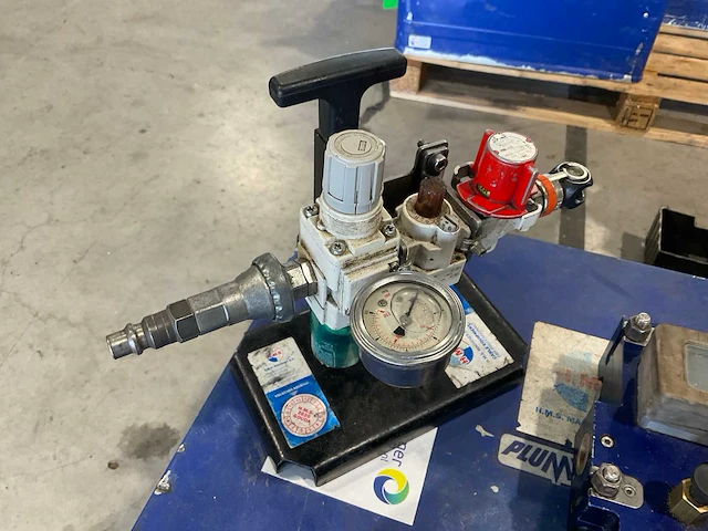 Plumettaz microjet prm-196 glasvezel inblaas machine - afbeelding 6 van  9